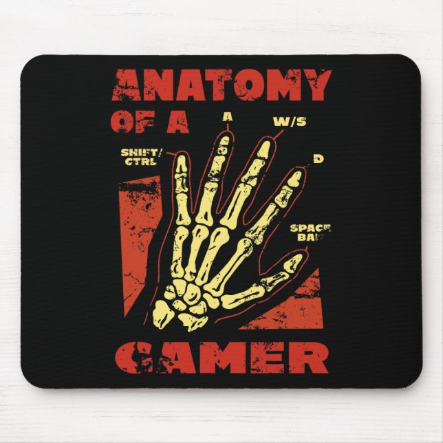 Of A Gamer Video Game Player Gamer 1  Mouse Mat (Front)