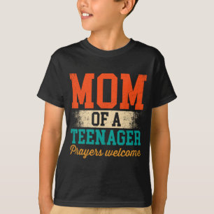 Of A Teenager Prayers Welcome Women Christian Moth T-Shirt