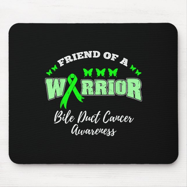 Of A Warrior Bile Duct Cancer Awareness  Mouse Mat (Front)