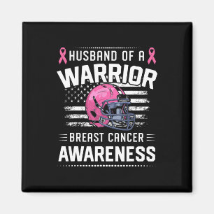 Of A Warrior Breast Cancer Awareness Football Magnet