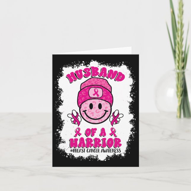 Of A Warrior Breast Cancer Awareness Support Squad Card (Front)