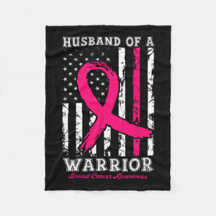 Of A Warrior Breast Cancer Awareness Support Squad Fleece Blanket