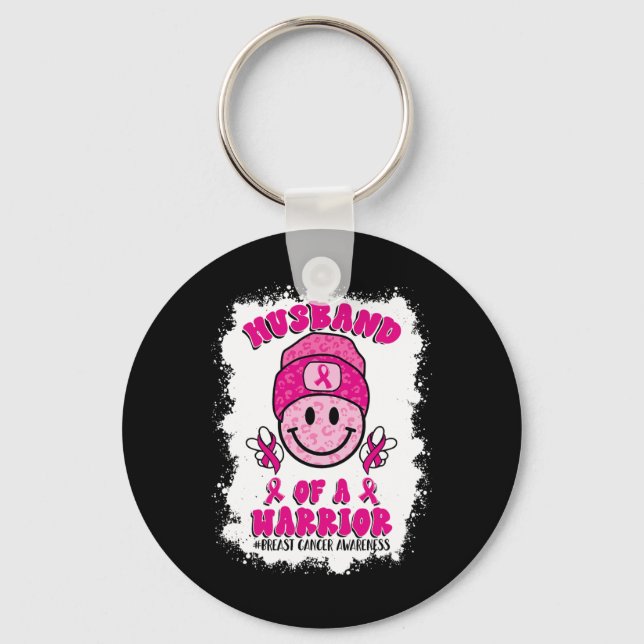 Of A Warrior Breast Cancer Awareness Support Squad Key Ring (Front)