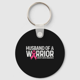 Of A Warrior Breast Cancer Shirt Pink Ribbon Key Ring