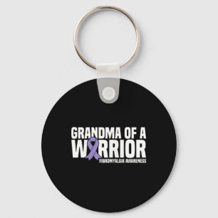 Of A Warrior Fibromyalgia Awareness  Key Ring