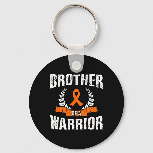 Of A Warrior Leukaemia Awareness  Key Ring (Front)