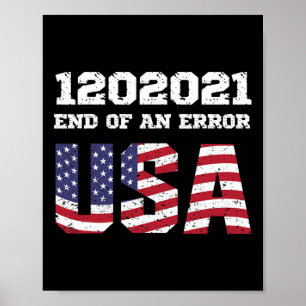 Of An Error Biden Harris Inauguration 1202021 Jan Poster