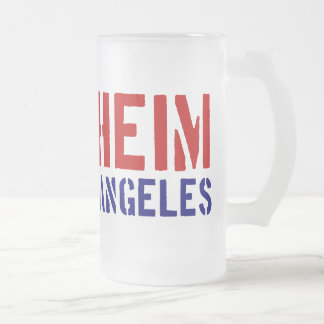 Of Anaheim (Not Los Angeles) - Show Your OC Pride Frosted Glass Beer Mug