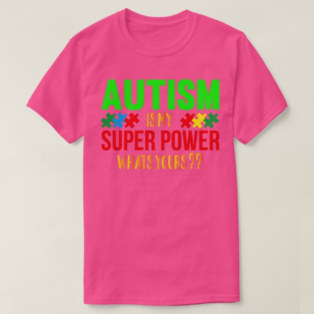 of Autism doesnt come with a manual it comes with  T-Shirt (Design Front)