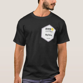 of AWS CERTIFIED BIG DATA SPECIALITY LOGO CLOUD T-Shirt
