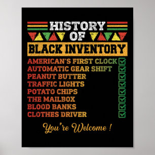 Of Black Inventors Black Educators History Month Poster
