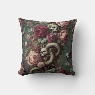 Of Bone & Vine – Gothic Victorian  Cushion