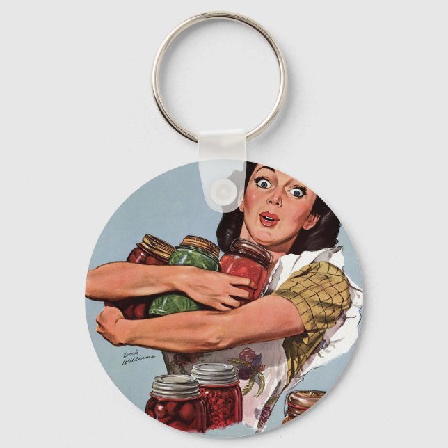"Of Course I Can!" Key Ring (Front)
