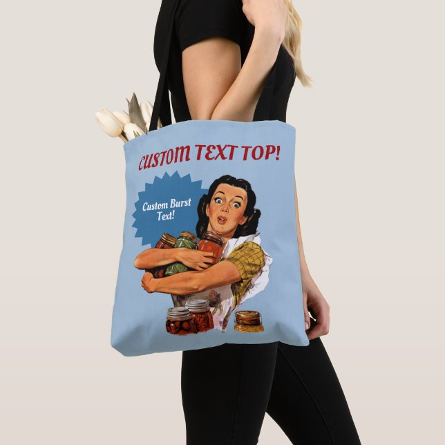 Of Course I Can Tote Bag (Close Up)