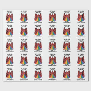 Of Course I’m Gay, I Went to Catholic School LGBTQ Wrapping Paper