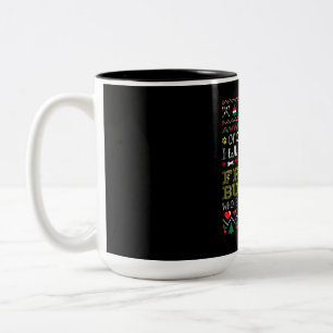 Of Course, I Talk To My French Bulldog Two-Tone Coffee Mug