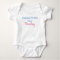 Of Course I'm Cute Custom Baby Outfit