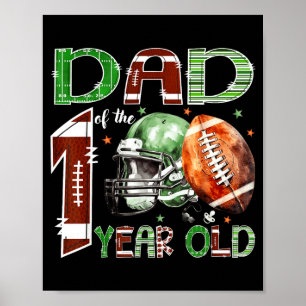 Of Dad 1 Old Football Lover Poster