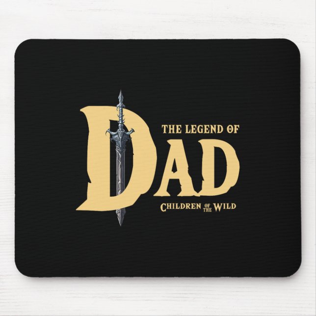 Of Dad - Best Dad Ever For Retro Video Game Fans 1 Mouse Mat (Front)