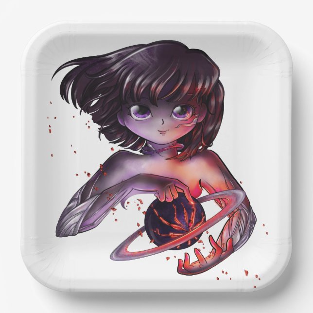 Of Destruction Paper Plate (Front)