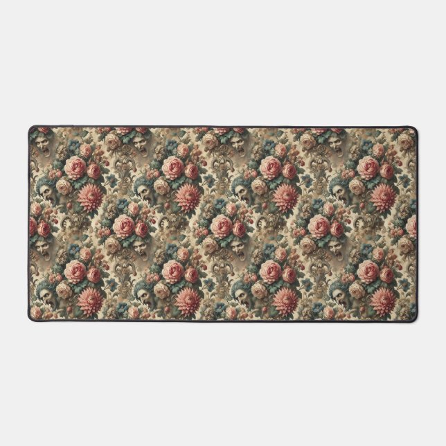 Of Fang & Flourish – Gothic Victorian  Desk Mat (Front)