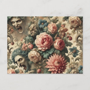 Of Fang & Flourish – Gothic Victorian Holiday Postcard