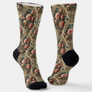 Of Fang & Flourish – Gothic Victorian Tapestry Socks
