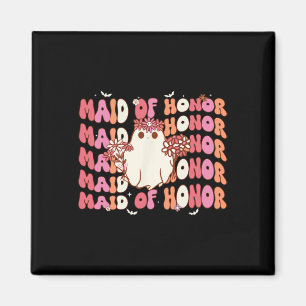 Of Honour Ghost Halloween Spooky Bachelorette Magnet