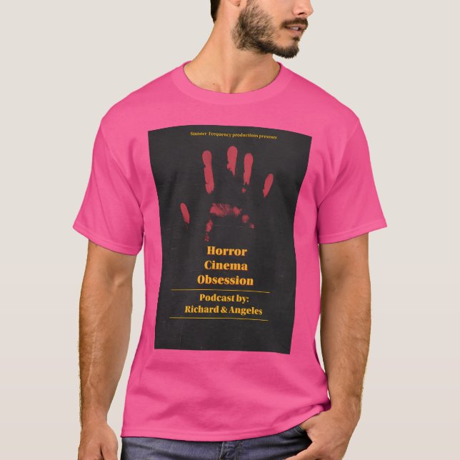 Of Horror Cinema  Obsession Alt Logo T-Shirt (Front)