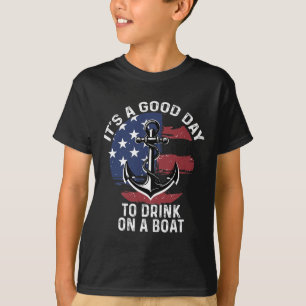 Of July Boating Shirt It's A Good Day To Drink On 