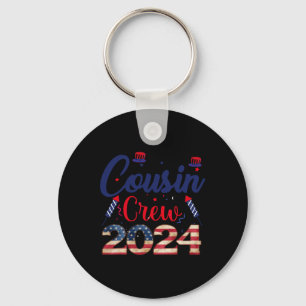 Of July Cousin Crew For Kids Toddlers Adults And K Key Ring