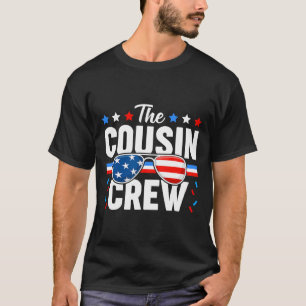 Of July Cousin Crew Patriotic American Family Matc T-Shirt