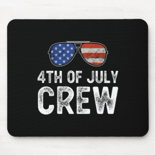 Of July Crew Matching Family Outfits Men Women Kid Mouse Mat