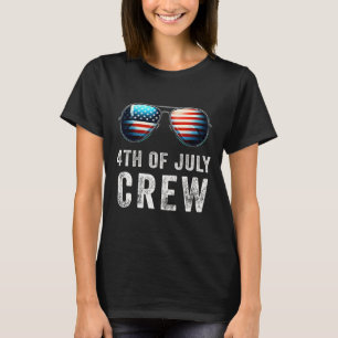 Of July Crew Matching Family Outfits Men Women Kid T-Shirt
