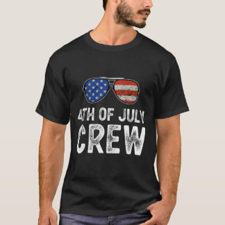 Of July Crew Matching Family Outfits Men Women Kid T-Shirt