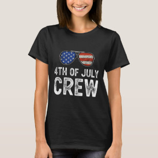 Of July Crew Matching Family Outfits Men Women Kid T-Shirt