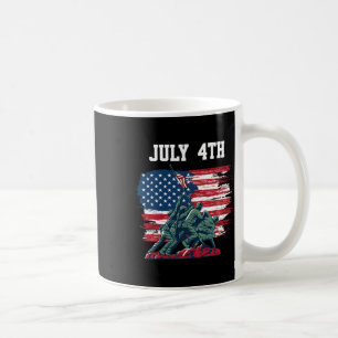 Of July Men Usa American Flag Boys Independence Da Coffee Mug