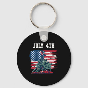 Of July Men Usa American Flag Boys Independence Da Key Ring