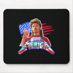 Of July Merica Funny With Vintage Name Joe Lover F Mouse Mat