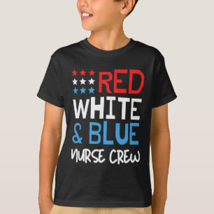 Of July Nurse Crew Scrub Tops Patriotic Nurses Mat