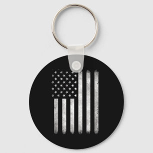 Of July Patriotic Fourth Of July Us American Flag  Key Ring