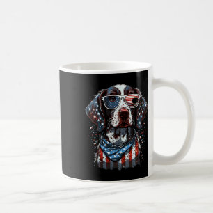 Of July Patriotic German Shorthaired Pointer Dog U Coffee Mug