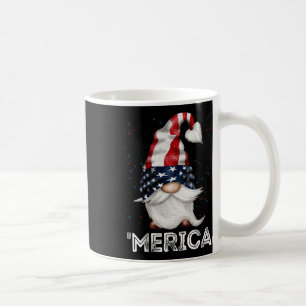Of July Patriotic Gnome American Flag Coloured Gno Coffee Mug