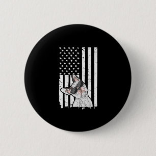 Of July Quote For A Patriotic Frenchie Owner 6 Cm Round Badge