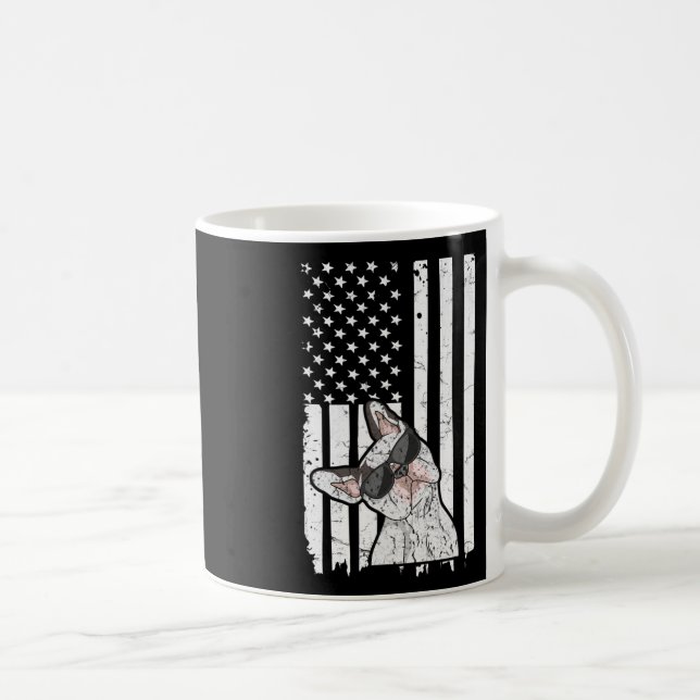 Of July Quote For A Patriotic Frenchie Owner  Coffee Mug (Right)