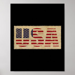 Of July Shirt Usa Flag United States Independence Poster