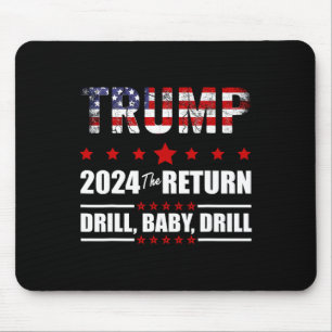 Of July Trump 2024 Drill Ba Mouse Mat