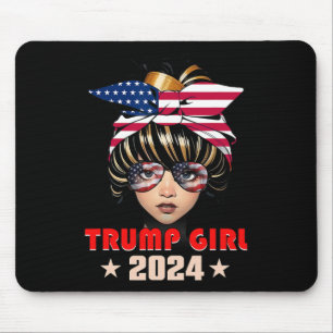 Of July Trump 45 47 Trump Girl 2024 Mouse Mat