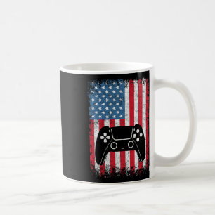 Of July Video Game Gamer Kids Boys Men Usa T Shirt Coffee Mug