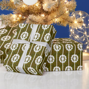Of Leaves and Lions Wrapping Paper